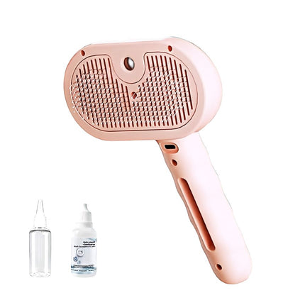 Water Spray Pet Grooming Brush Anti-Shedding Pin Comb for Dogs & Cats