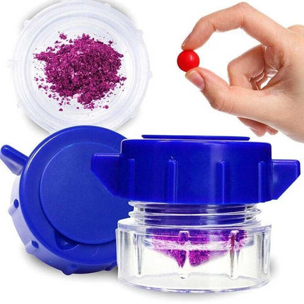 Pill Crusher Pulverizer & Splitter with Storage Box for Medicine Tablets