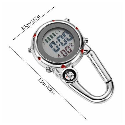 Clip On Carabiner Fob Watch for EMT Paramedic Nurse Doctor Medic