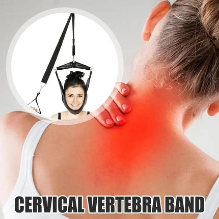 Adjustable Neck Traction Device – Comfortable Head Hammock for Pain Relief