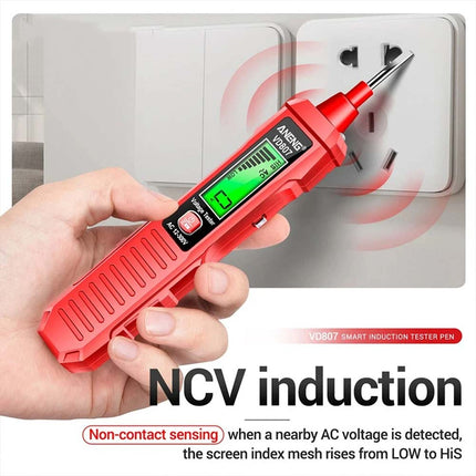 Non Contact Voltage Tester Pen AC Electric Detector Sensor 12V-300V with Sound Light Alarm