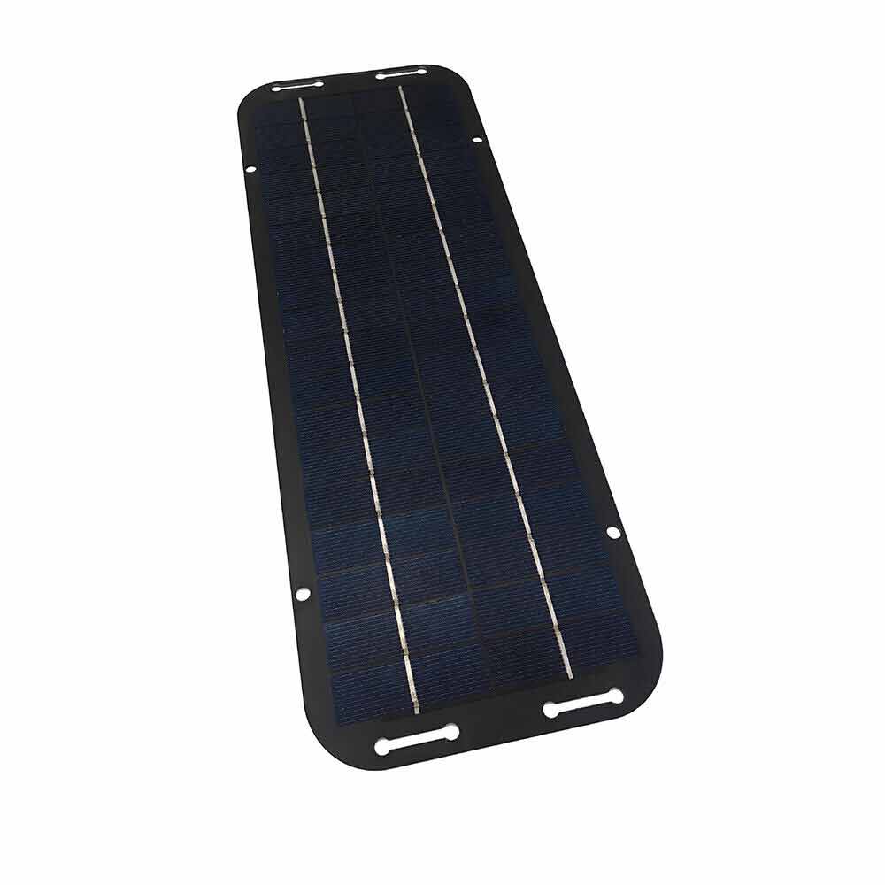 12V 30W Solar Battery Charger & Maintainer - Waterproof, Portable Power for Car, Boat, RV, Motorcycle