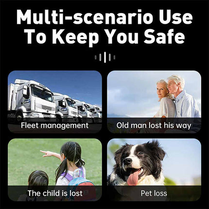 Real-Time GPS Tracker， No Monthly Fee – Mini Magnetic Locator with Geo-Fencing & APP Alerts