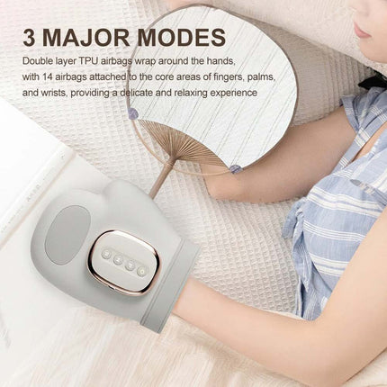 Cordless Hand Massager with Heat & Compression – Relief for Arthritis & Carpal Tunnel