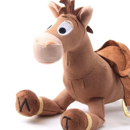 New 25cm Bullseye Horse Toy Story Soft Plush Stuffed Animal Doll Kids Gift