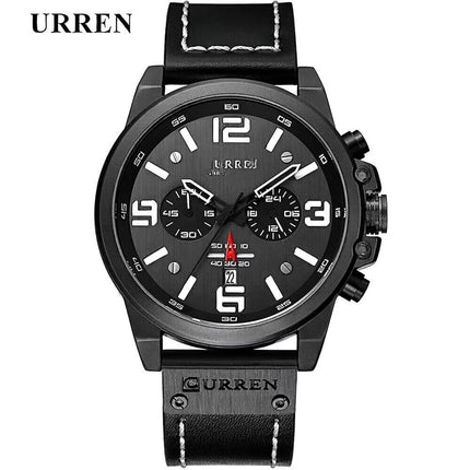 Men's Military Sport Silicone Watch with Calendar for Boys