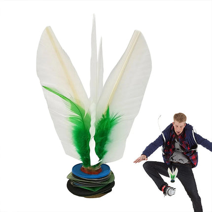 5PCS 16CM Goose Feather Jianzi Foot Kick Sport Shuttlecock