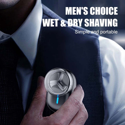 Mini Portable USB Rechargeable Electric Razor for Home & Travel