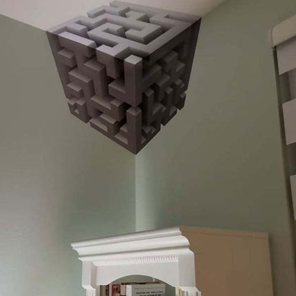 Irregular Illusion Wall Decals – Incredible Corner Wall Decor