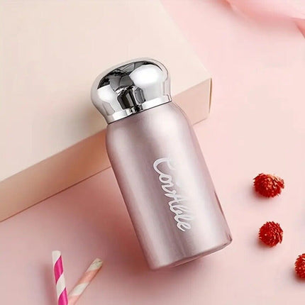 220ml Mini Vacuum Flask Stainless Steel Insulated Water Bottle