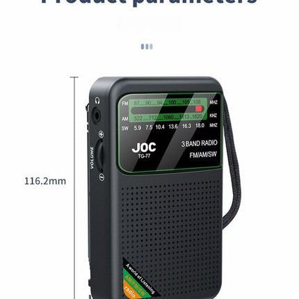 Multifunctional Auto Tuning Radio, All-Band & All-Channel Receiver
