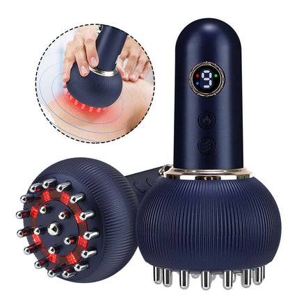 Microcurrent Electric Lymph Drainage Meridian Massage Brush
