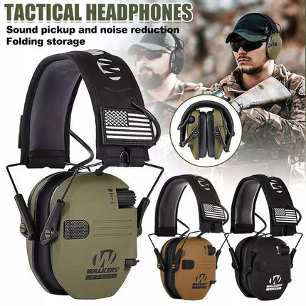 Slim Electronic Shooting Earmuff – Noise-Blocking Hearing Protection