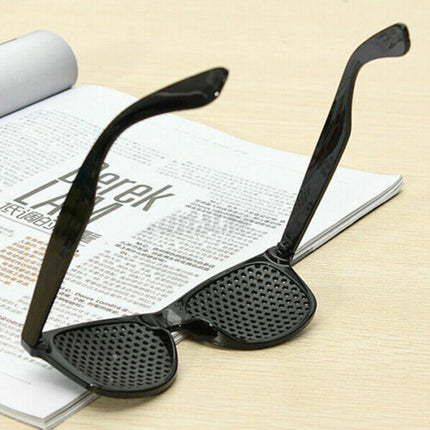 2 Pairs Anti-Fatigue Pinhole Glasses – Improve Eyesight, Reduce Eye Strain