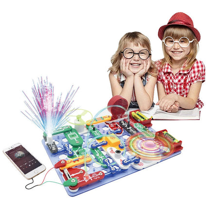 DIY Electronics Discovery Blocks Kit for Kids Science Toy