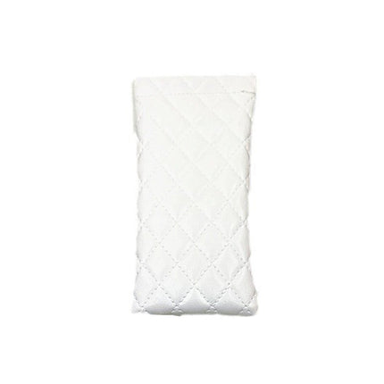 PU Leather Glasses Case Pouch with Spring Close for Sunglasses or Phone