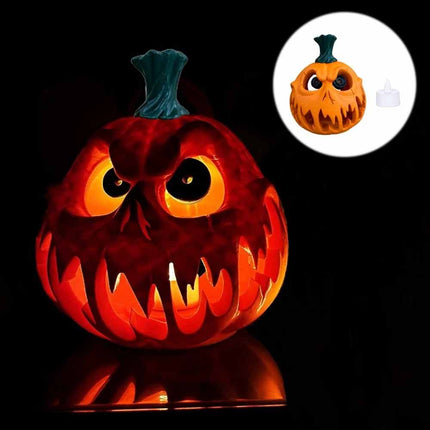 LED Halloween Pumpkin Decorative Lantern Prop for Party Home Decor