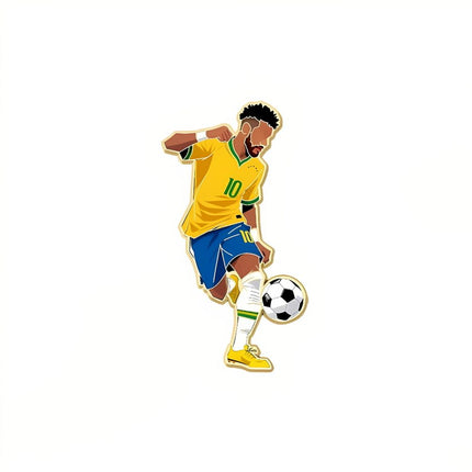4PCS 2026 World Cup Football Star Pin Badge – Fan Backpack Accessory