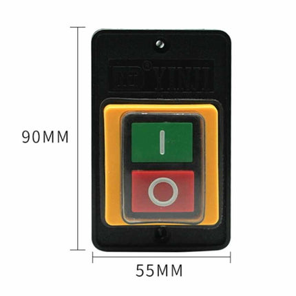 Waterproof On/Off Push Button Switch for Drill Press & Grinder