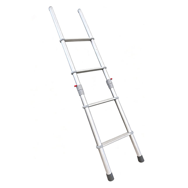 Foldable RV Bunk Ladder, 4-Step Aluminum, Lightweight & Sturdy, Safe Non-Slip