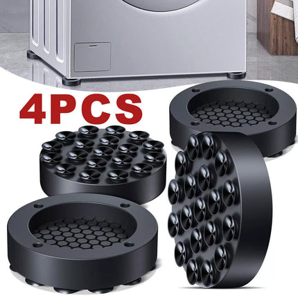 4Pcs Anti-Vibration Washing Machine Support Mat Feet Pads