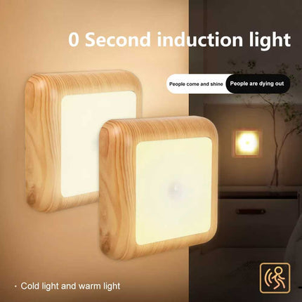 Battery 6LED Motion Sensor Night Light for Indoor Closet Cabinet Wall