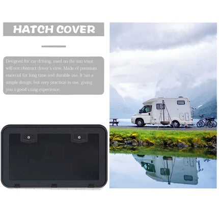 RV Storage Access Door - UV Stabilized Polypropylene, Multiple Sizes & Styles (Square/Rectangle/Rounded)