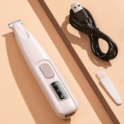 Cordless Professional Pet Clippers – Low Noise Dog Hair Shaver & Grooming Trimmer with Adjustable Blade Kit