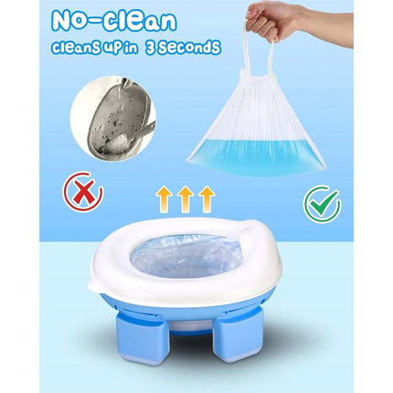 Reusable Portable Folding Potty for Toddler Outdoor Camping Travel