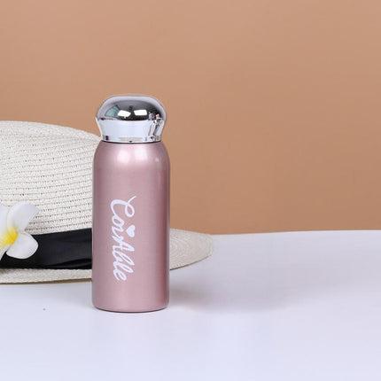 220ml Mini Vacuum Flask Stainless Steel Insulated Water Bottle