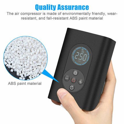 Cordless Air Pump - Portable Electric Tire Inflator for Car Tires, Bicycle, Motorcycle, Ball