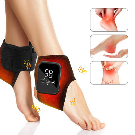 Multifunctional Foot Massager with Vibration & Infrared Heat, 3 Modes for Pain Relief