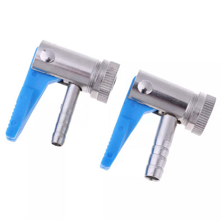 2-Pack Schrader Valve Tire Inflator Connectors