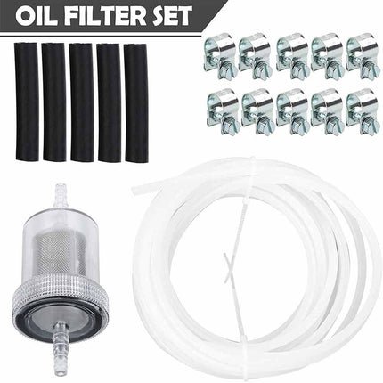 4M Fuel Hose Line Kit with Clip & Filter for Diesel Heater