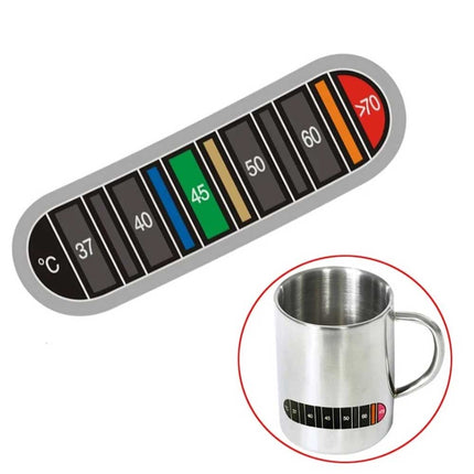 Temperature Strips Sticker for Coffee Latte Art Milk Jug (No Cup)