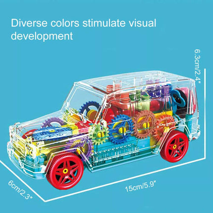 LED Music Car Toy for Boys Age 2-8 Cool Xmas Gift