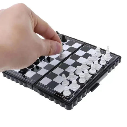 Magnetic Mini Portable Folding Travel Chess Set Pocket Board Game