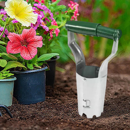 Hand Bulb Planter Garden Tool for Soil Insertion, Flower Sowing and Grass Planting