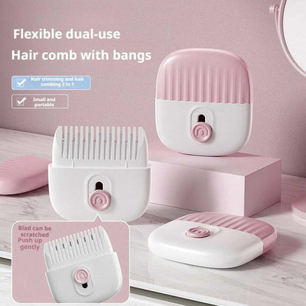 2 in 1 Baby Hair Trimmer Comb – Trim Bangs & Broken Hair