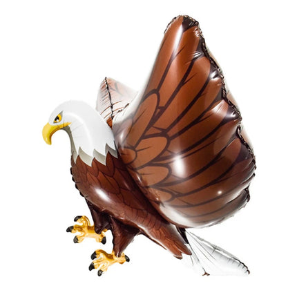 2Pcs 3D Eagle Hawk Balloon Zoo Birthday Party Decoration Self Seal