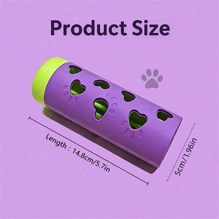 Rolling Pet Treat Dispenser, Interactive Toy for Dog Puppy Cat