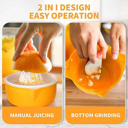 Manual Citrus Juicer Lemon Squeezer 250ml Kitchen Press Pro