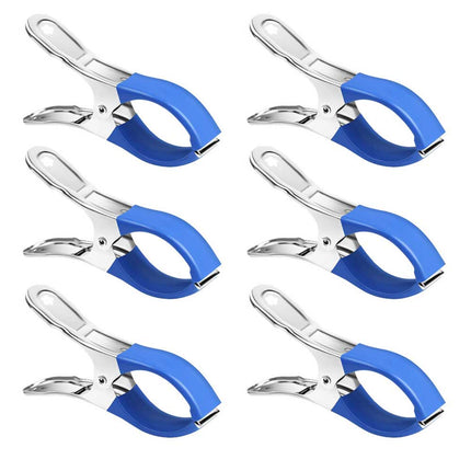 6Pcs 12CM Stainless Steel Pool Cover Clamps for Secure Fastening