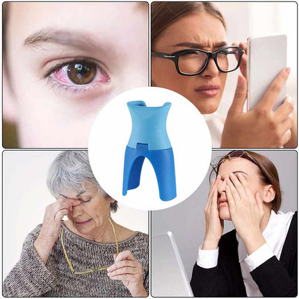 Portable Reusable Eye Drop Bottle Dispenser Aid
