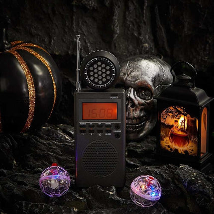 4Pcs Ghost Hunting Kit with 2 LED & Spirit Box Speaker