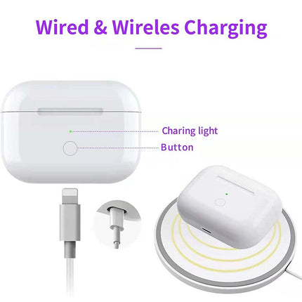 Wireless Charging Case for AirPods Pro 1 & 2 – Bluetooth Compatible