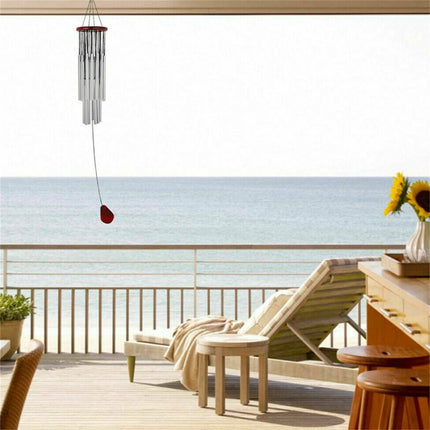 Commemorative Aluminum Tube Wind Chime Ornament for Garden Home Decor