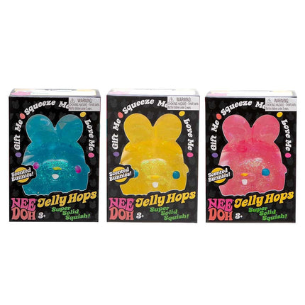 Random Scented Glitter Bunny Jelly Hops Squishy Sensory Toy