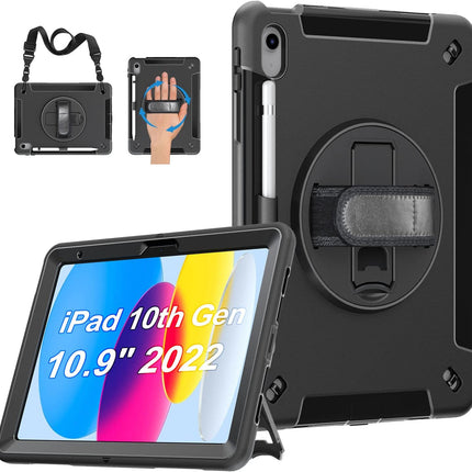Rugged Shockproof Outdoor Case for iPad A16 (2025) / 10th Gen 10.9"