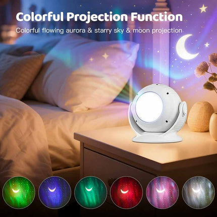 360° Rotating Galaxy Starry Sky Projector Night Light LED Planetarium Lamp